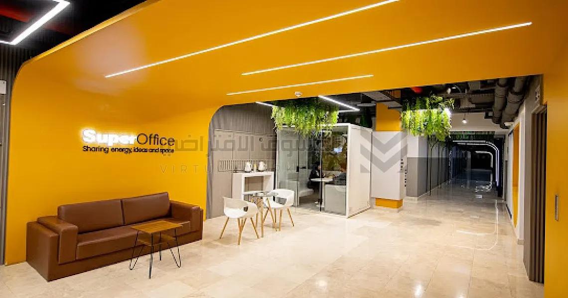 مكتب مؤثث للإيجار السويدي